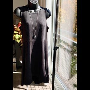 Gap Petite Black and White Polka Dot Dress NWT